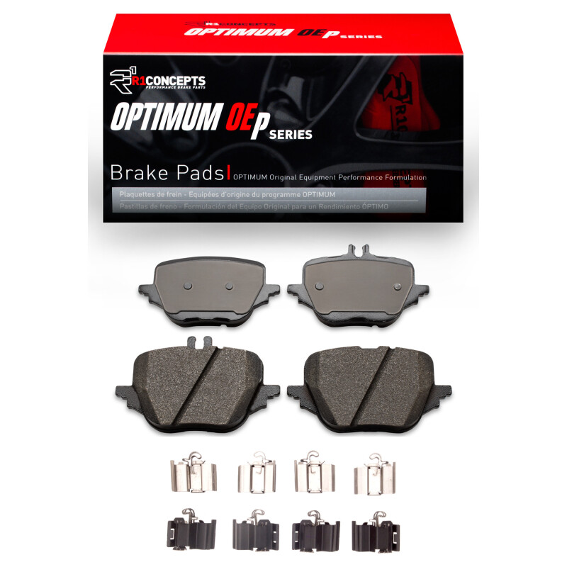 Mercedes-Benz C43 AMG Brake Pads - Rear - R1 Concepts - Optimum OE - `23-`25 Mercedes-Benz C43 AMG Brake Pads - Rear - R1 Concepts - Optimum OE - `23-`25